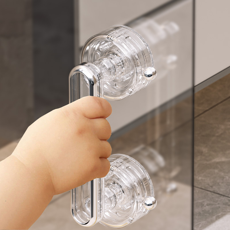 Glass door handle with suction - Glass Door Hinge 评论和价格