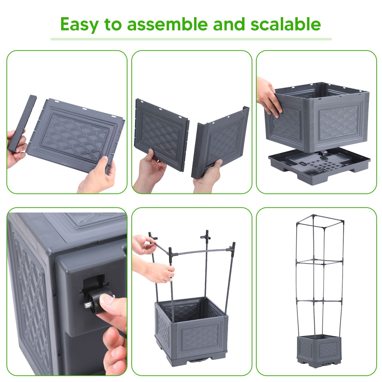 Three-Layer Wheeled Climbing V - Vine Climbing Plastic 评论和价格