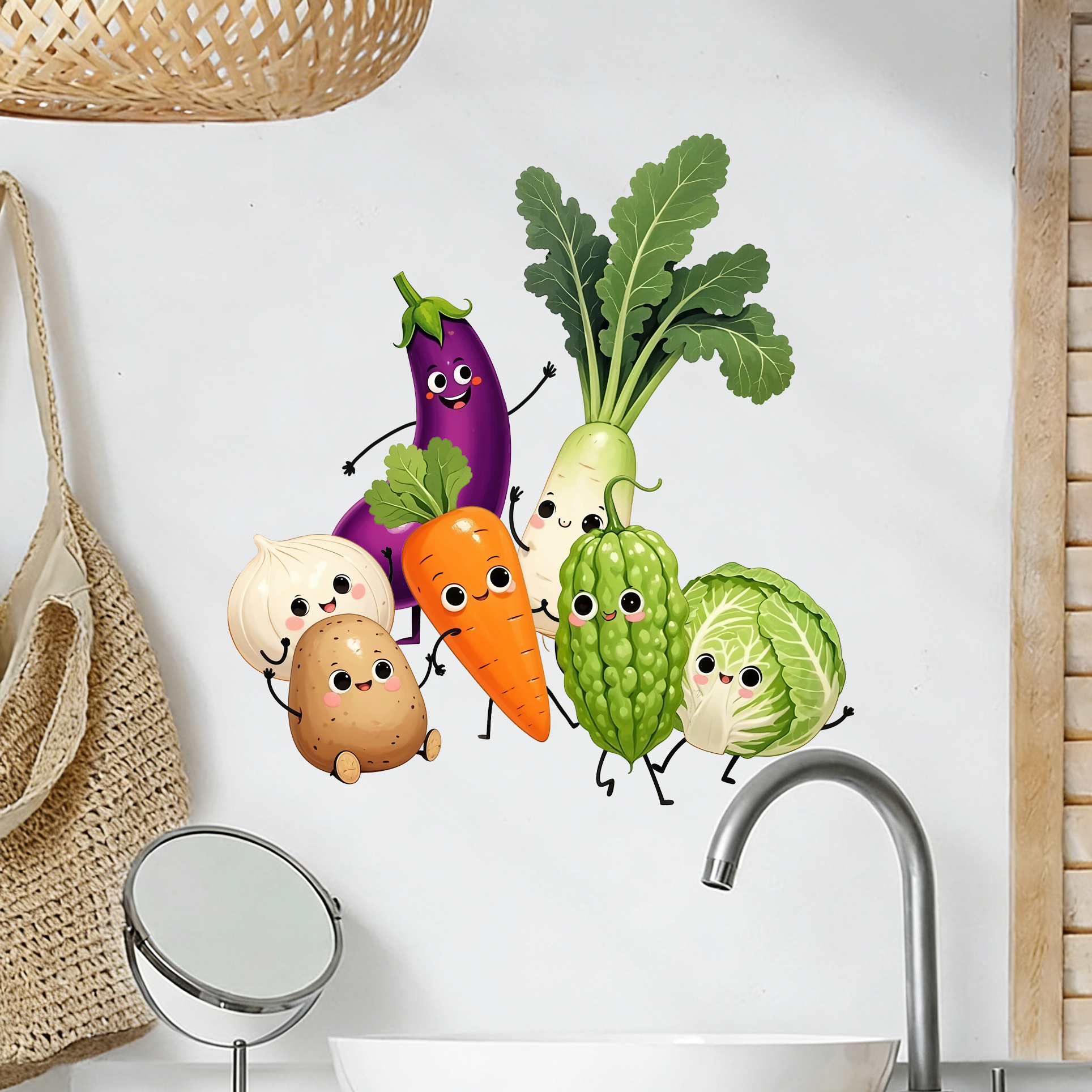 Emotionally Expressive Vegetab - Pvc Panel Background 评论和价格