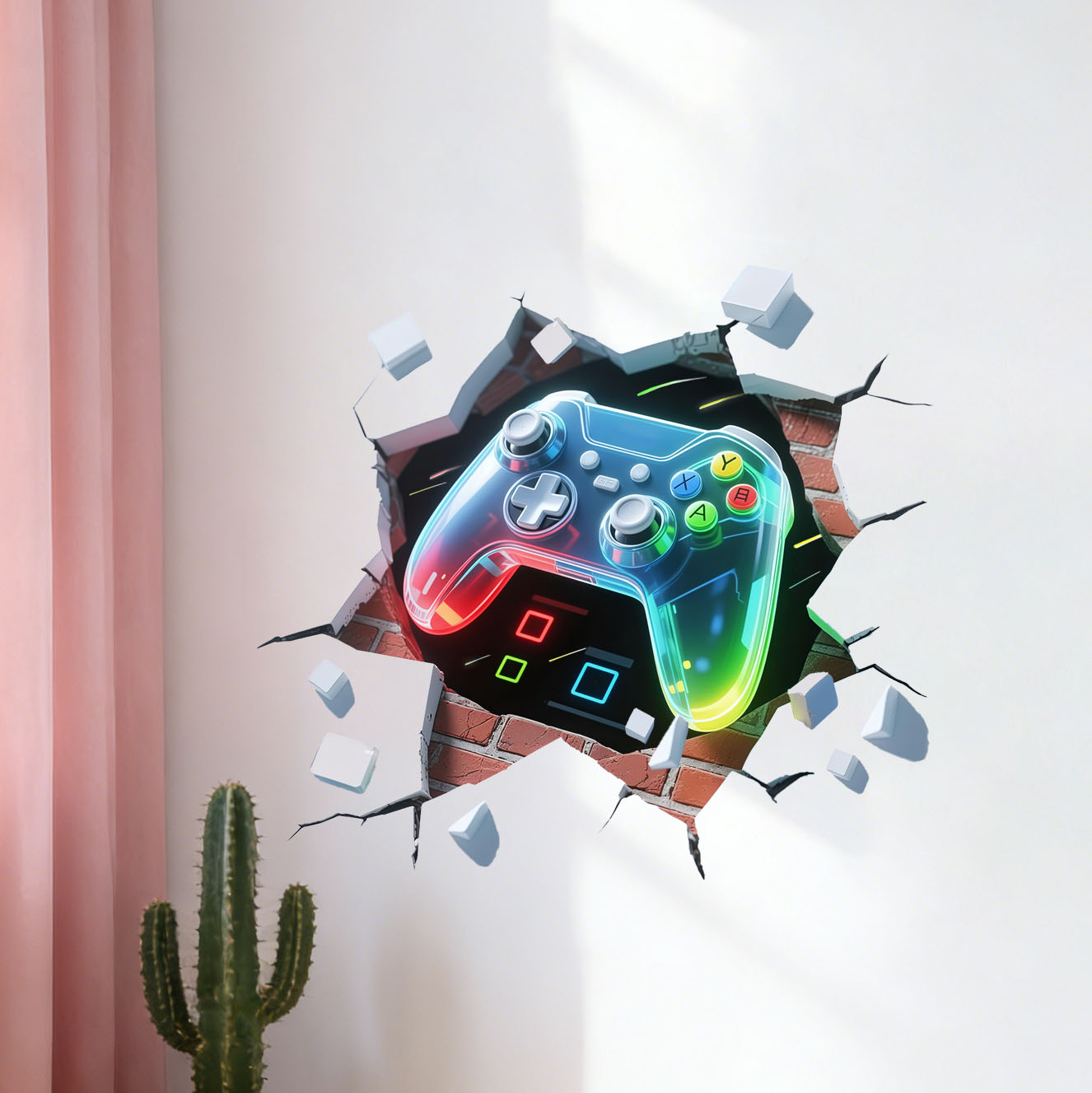 Game Controller Decal for Boys - Pvc Panel Background 评论和价格
