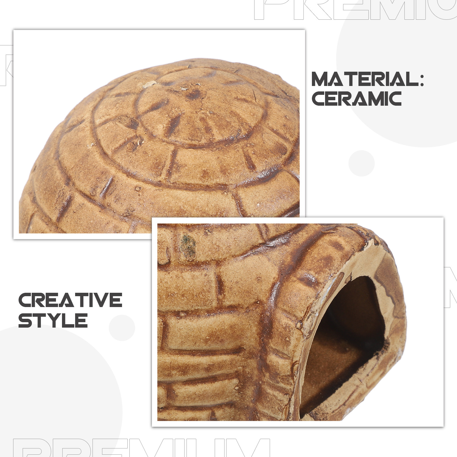 Pleco Caves Aquarium Fish Tank - Hide Cave Ceramic 评论和价格