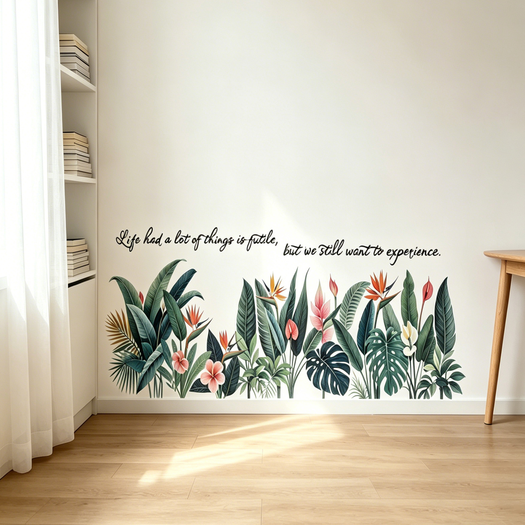 Tropical background wall stick - Pvc Panel Background 评论和价格