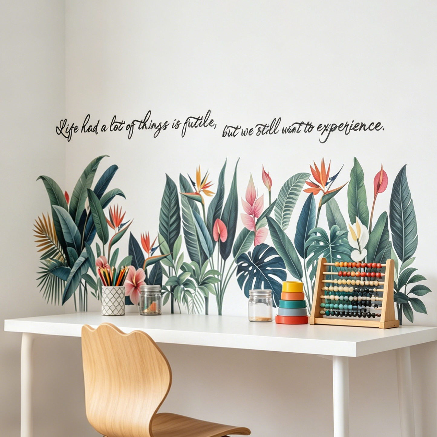 Tropical background wall stick - Pvc Panel Background 评论和价格