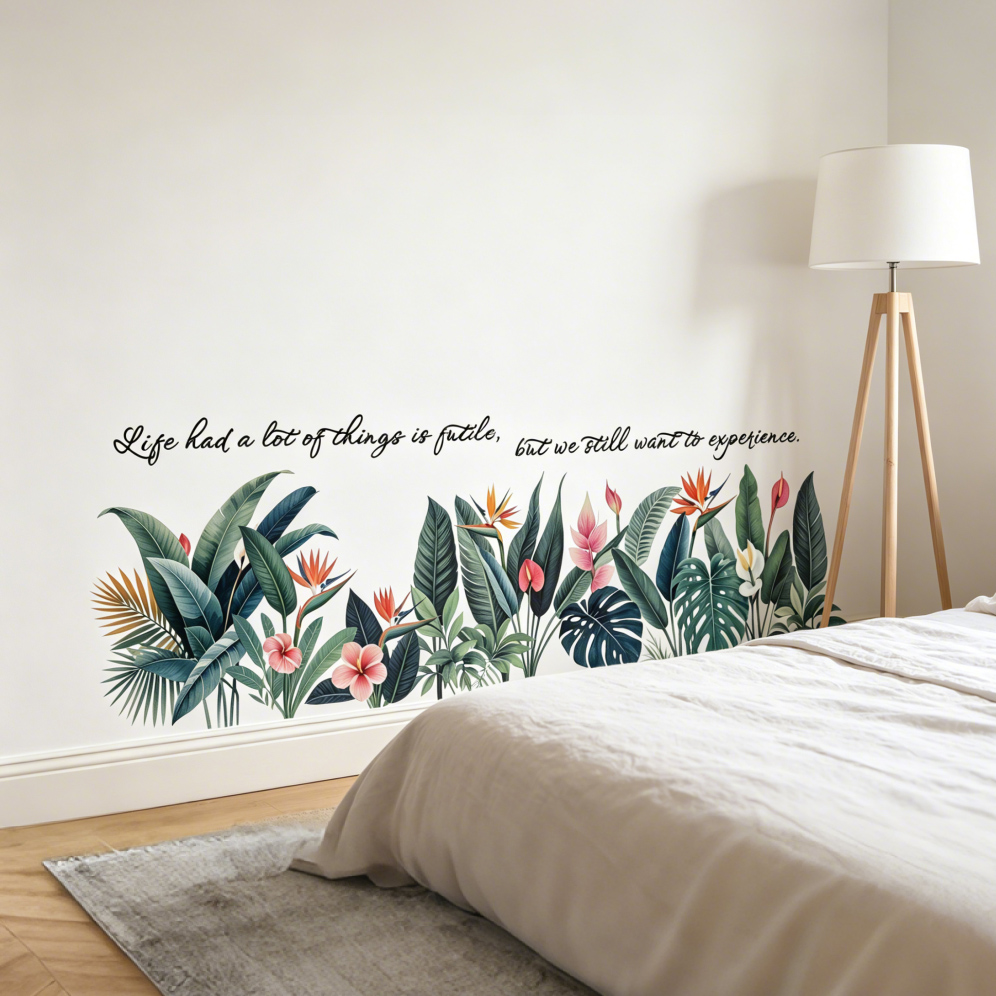 Tropical background wall stick - Pvc Panel Background 评论和价格
