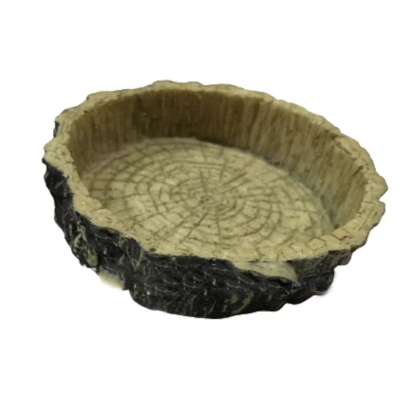 Reptile Feeding Bowl - Resin N - Water Dish Reptile 评论和价格