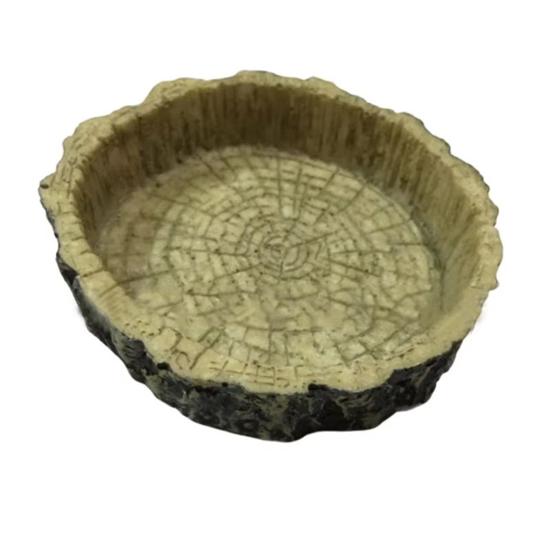 Reptile Feeding Bowl - Resin N - Water Dish Reptile 评论和价格