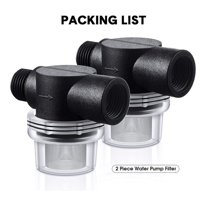 Water Pump Strainer Filter, RV - Screen Top Mesh 评论和价格