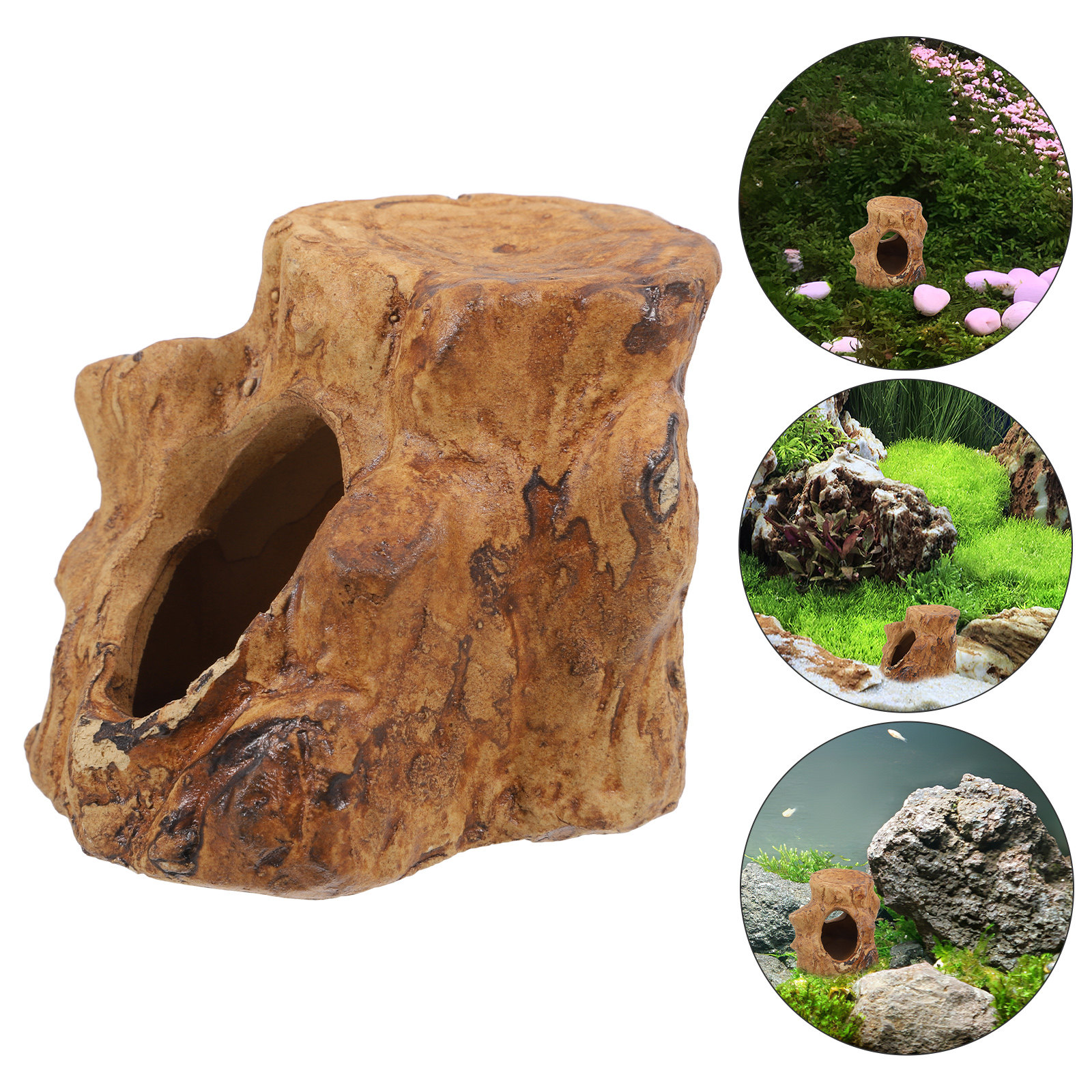 Pleco Caves Fish Tank Decorati - Hide Cave Ceramic 评论和价格