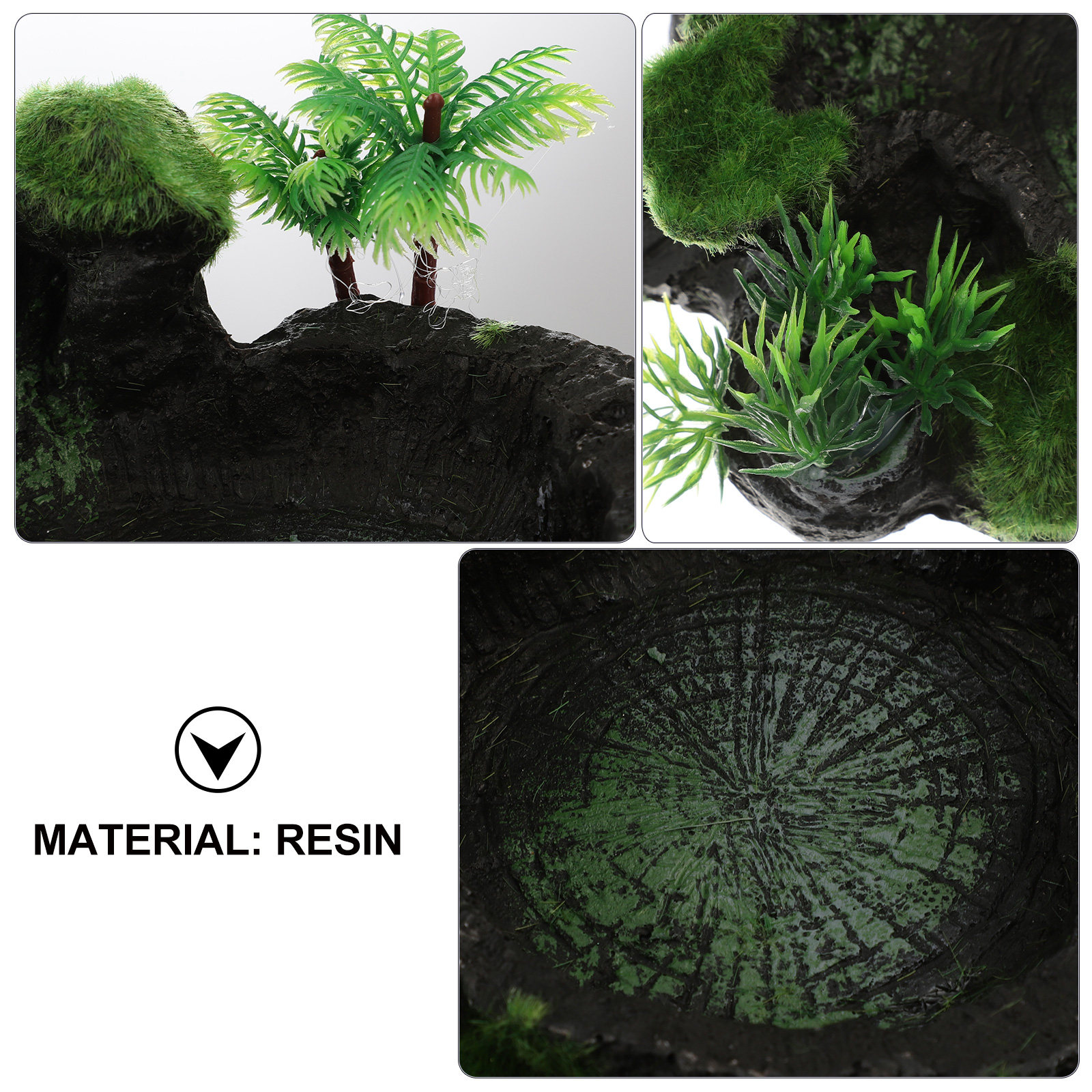 Realistic Stone Design Reptile - Water Dish Reptile 评论和价格