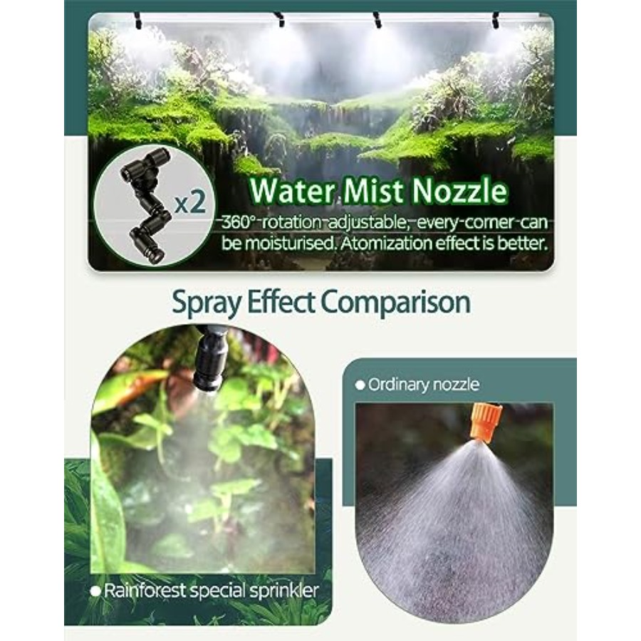 Automatic Reptile Mister Syste - Misting Nozzle Reptile 评论和价格