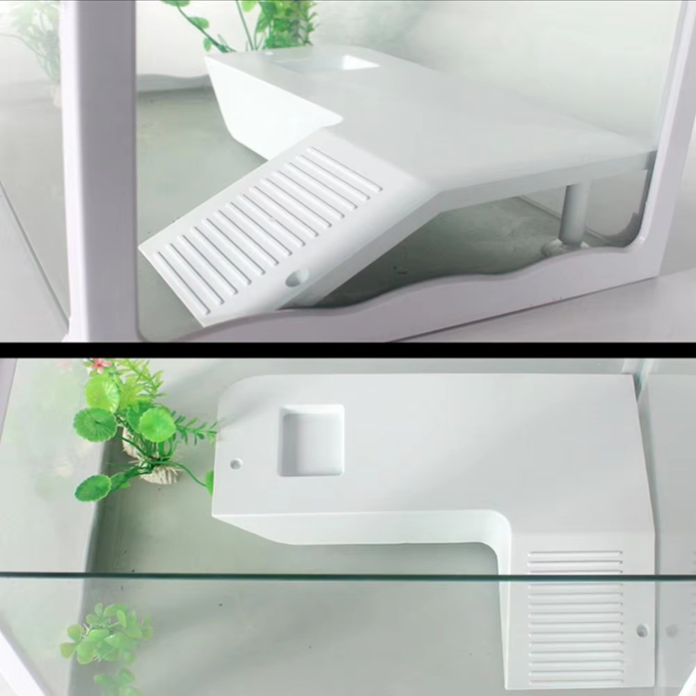 Water Land Slope Box Feeding C - Water Dish Reptile 评论和价格