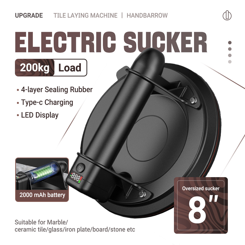 Electric Vacuum Suction Cup 8  - Ceramic Tile Floor 评论和价格
