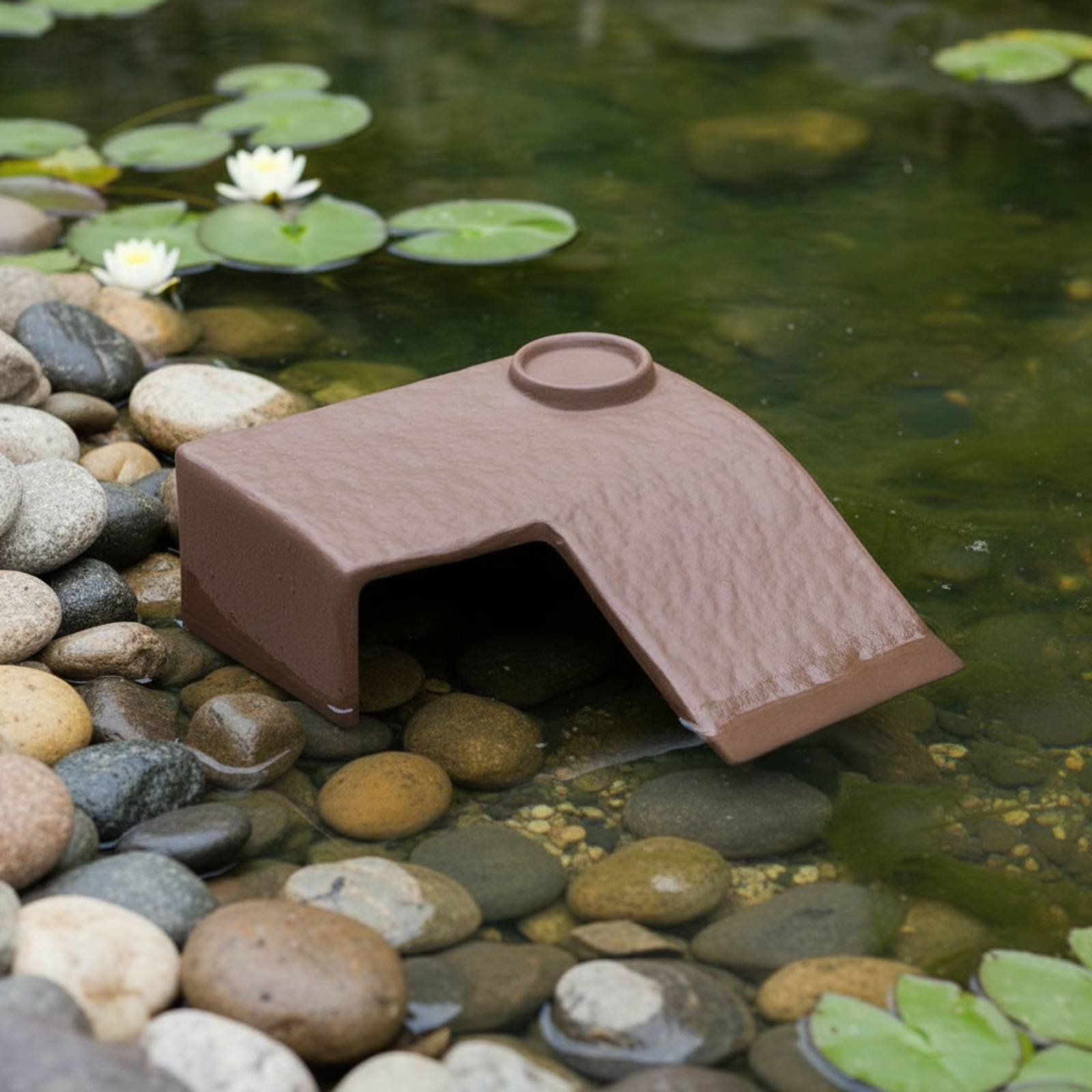 2 Pieces Turtle Basking Dock E - Hide Cave Ceramic 评论和价格