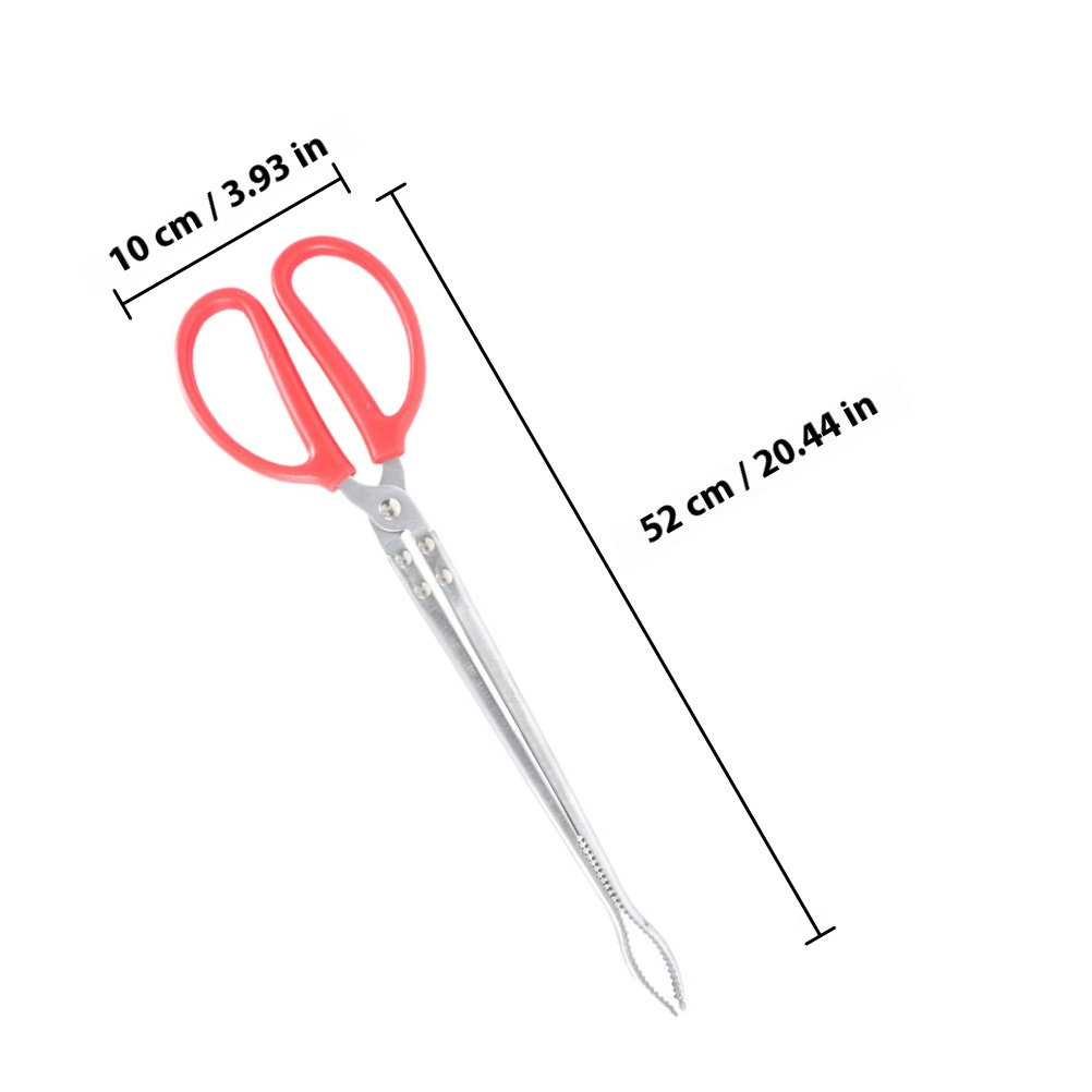 2Pcs Stainless Steel Snake Ton - Feeding Tong Stainless 评论和价格